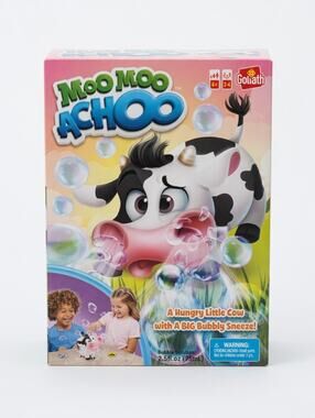 Moo Moo Achoo – A Hungry Little Cow with a BIG Bubbly Sneeze! by Goliath